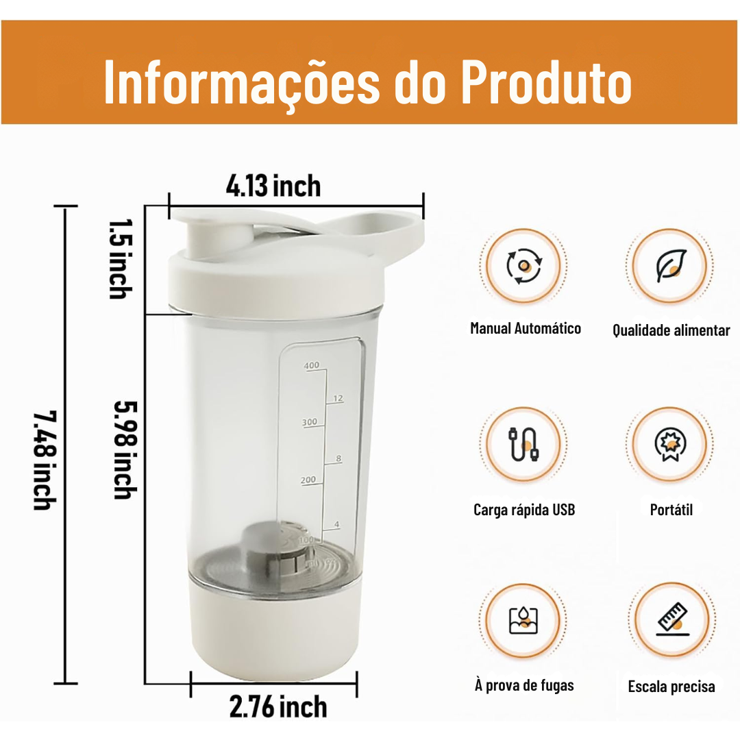 Shaker Elétrico Portátil