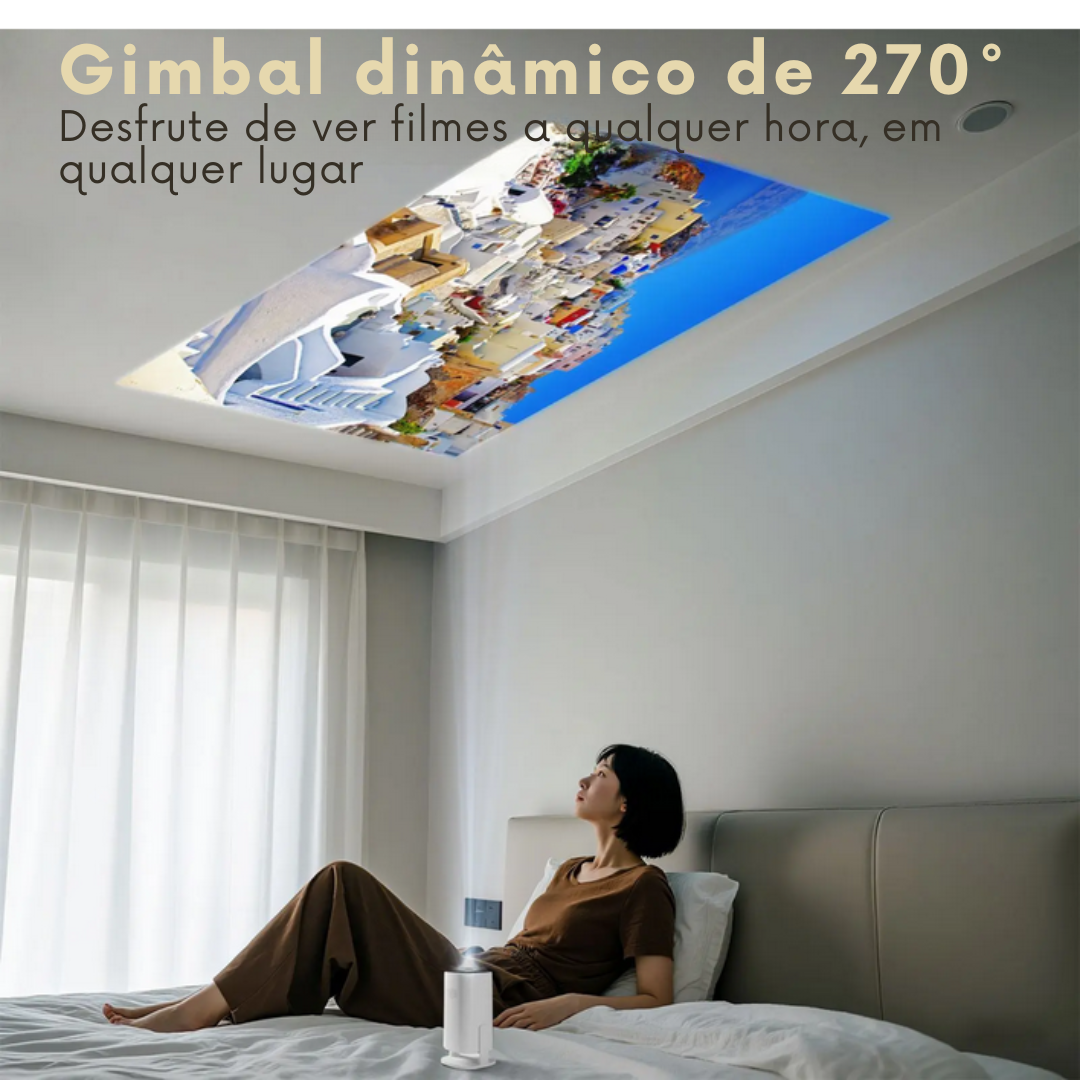 Projetor de Cinema Portátil